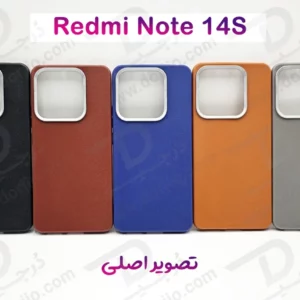 گارد ژله ای طرح چرم Xiaomi Redmi Note 14S