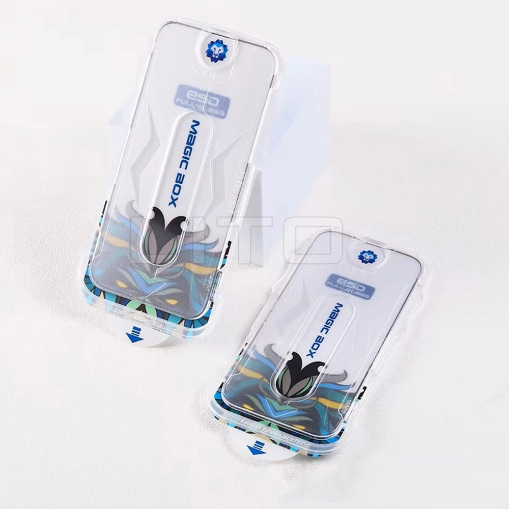 گلس iPhone 17 Pro Max با ابزار مخصوص نصب مارک LITO مدل Magic Box D+ HD