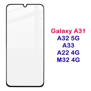 گلس فول چسب Galaxy M32 4G مارک LANBI