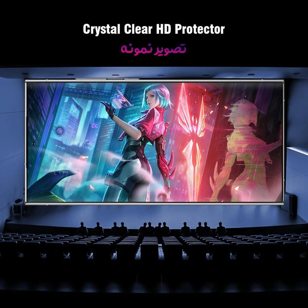 گلس فول چسب Galaxy S24 Ultra مارک LANBI