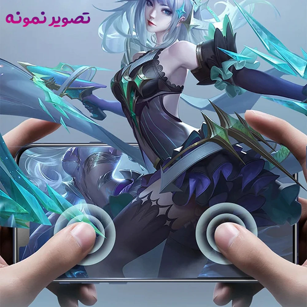 گلس فول چسب iPhone 15 Pro مارک LANBI