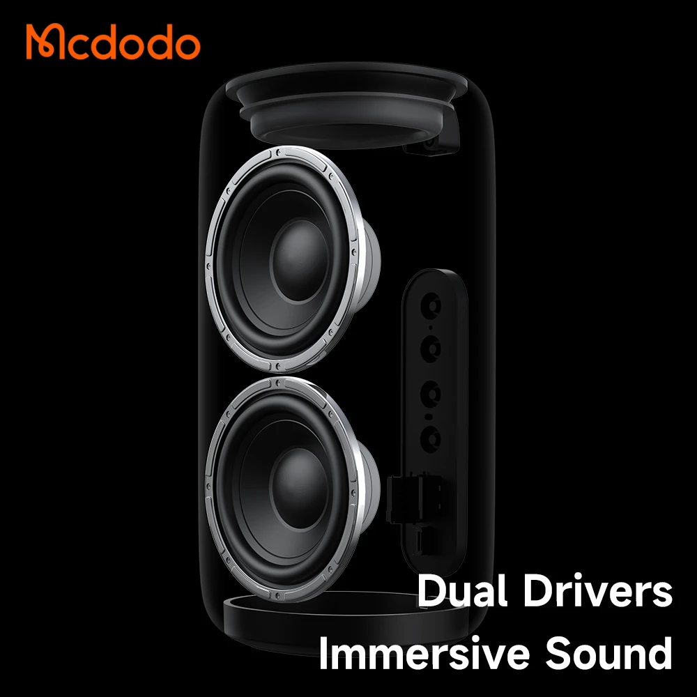 اسپیکر بلوتوثی قابل حمل مک دودو بهمراه رقص نور مدل  MCDODO BS-1410