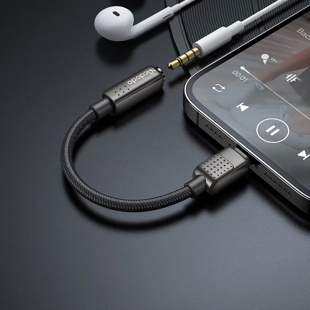 تبدیل Lightning به جک 3.5 میلیمتری AUX با پشتیبانی از میکروفون برند مک دودو مدلMcdodo CA-5010 