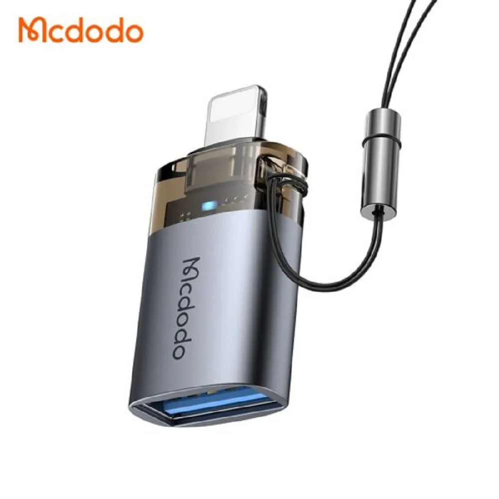  تبدیل OTG یو اس بی USB-A به لایتنینگ مک دودو مدل Mcdodo OT-7390 