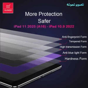 خرید برچسب شفاف صفحه نمایش تبلت iPad 11 2025 ( A16 ) مارک XUNDD مدل Paper Like Film