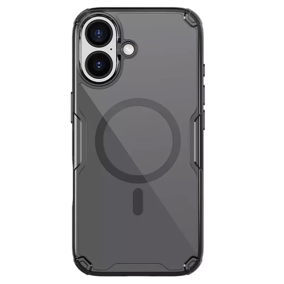 خرید قاب شفاف مگ سیف iPhone 17 مارک نیلکین مدل Nature TPU Pro Magnetic