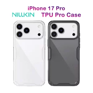 قاب شفاف iPhone 17 Pro مارک نیلکین مدل Nature TPU Pro