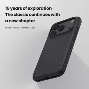 خرید قاب ضدضربه iPhone 17 Pro مارک نیلکین مدل Super Frosted Shield Pro