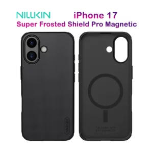 قاب ضد ضربه مگنتی iPhone 17 مارک نیلکین مدل Super Frosted Shield Pro Magnetic