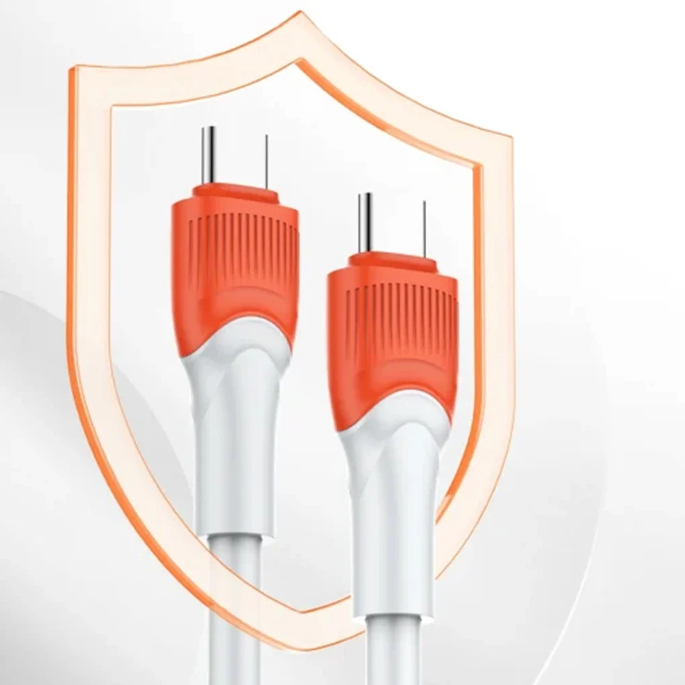 خرید کابل شارژ 100 وات 1 متر Type-C به Type-C مارک LDNIO مدل LC601c