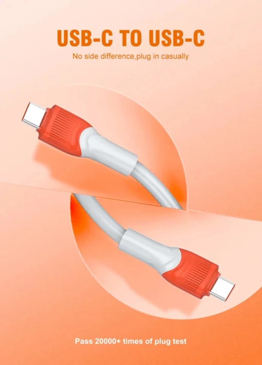 خرید کابل شارژ 100 وات 1 متر Type-C به Type-C مارک LDNIO مدل LC601c