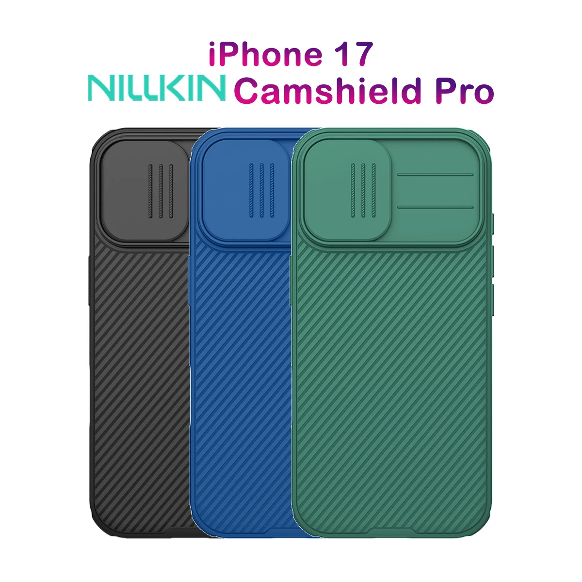 گارد ضد ضربه iPhone 17 مارک نیلکین مدل Camshield Pro