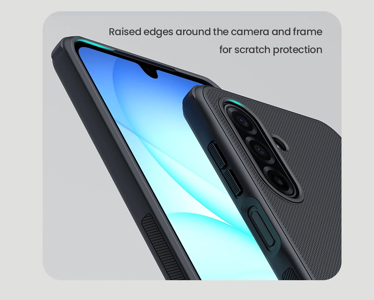 قاب ضدضربه Samsung Galaxy A17 مارک نیلکین مدل Super Frosted Shield Pro