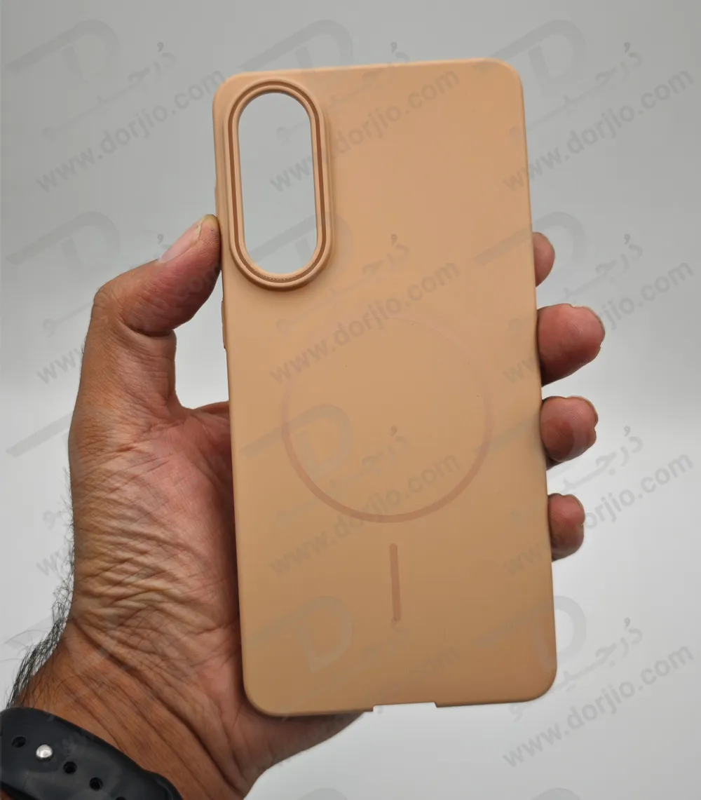 قاب محافظ مگ سیف Samsung Galaxy S25 Edge سری Syndee