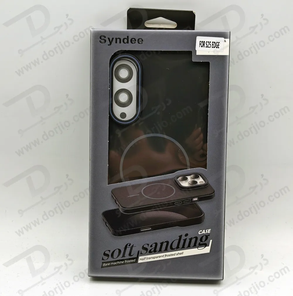 قاب محافظ مگ سیف Samsung Galaxy S25 Edge سری Syndee