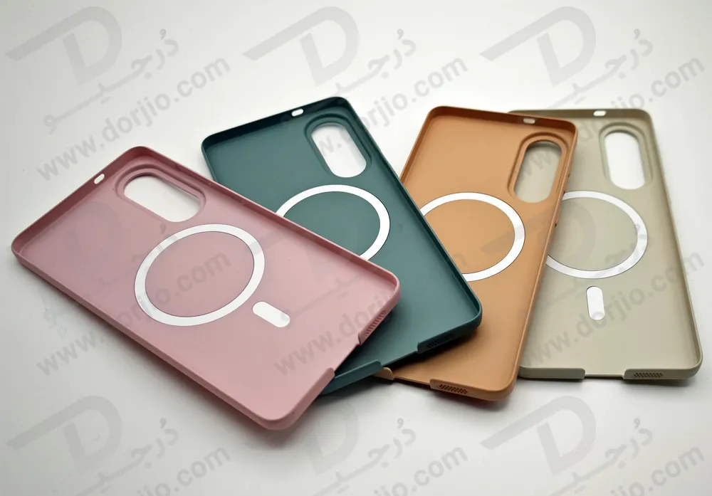 قاب محافظ مگ سیف Samsung Galaxy S25 Edge سری Syndee