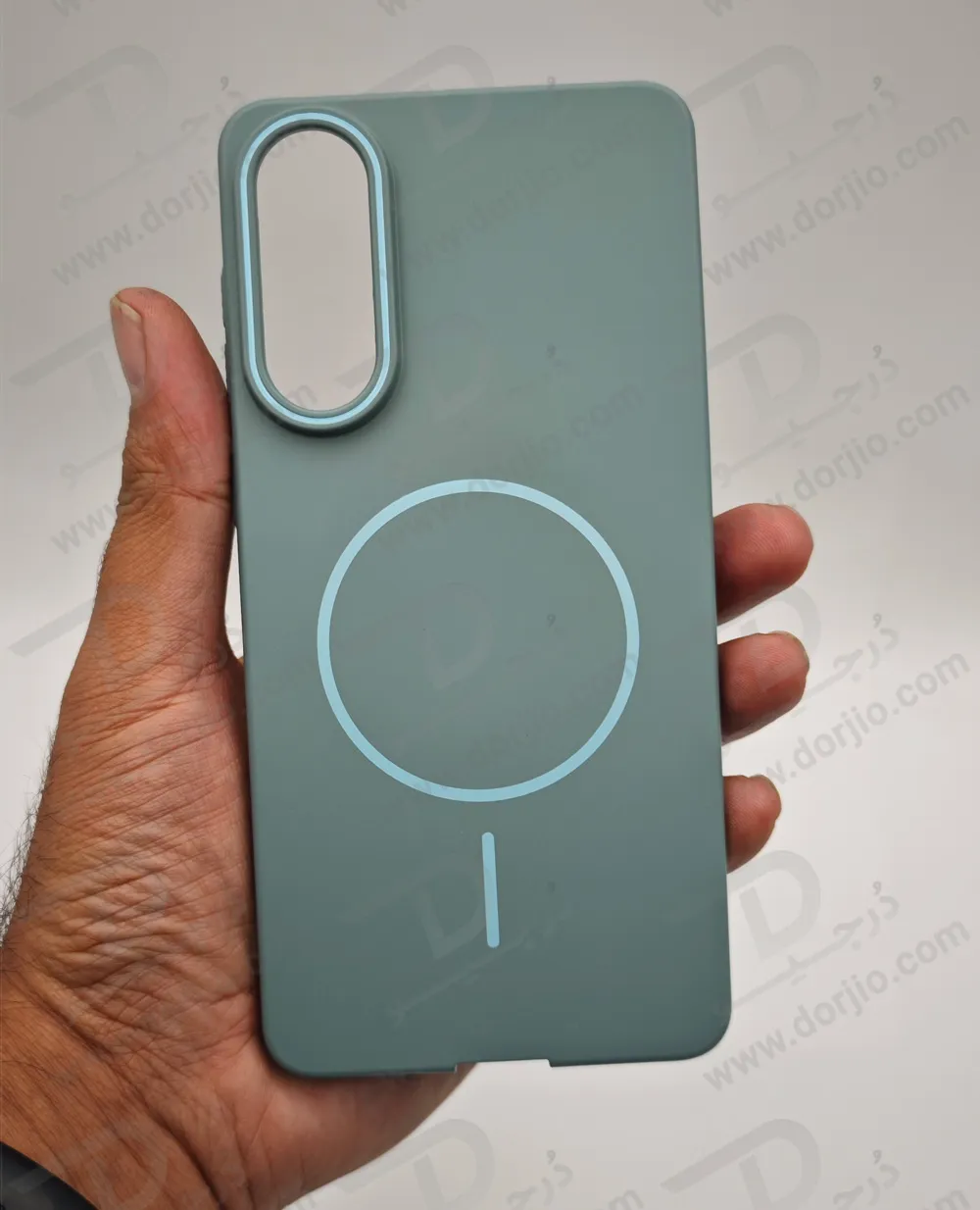 قاب محافظ مگ سیف Samsung Galaxy S25 Edge سری Syndee