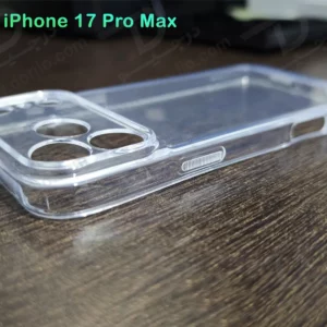 قاب ژله‌ای شفاف فول کاور iPhone 17 Pro Max