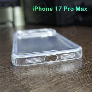 قاب ژله‌ای شفاف فول کاور iPhone 17 Pro Max