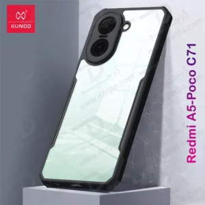 کریستال شیلد شفاف Xiaomi Poco C71 مارک XUNDD سری Beatle