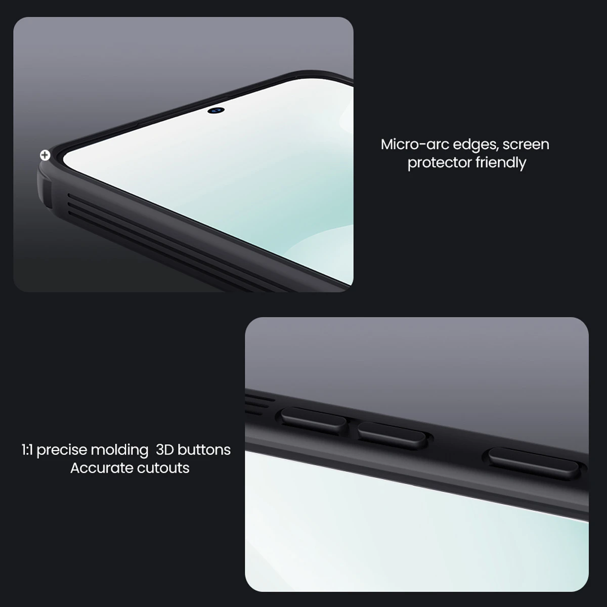 گارد ضد ضربه مگنتی Samsung Galaxy S25 FE مارک نیلکین مدل Camshield Pro Magnetic