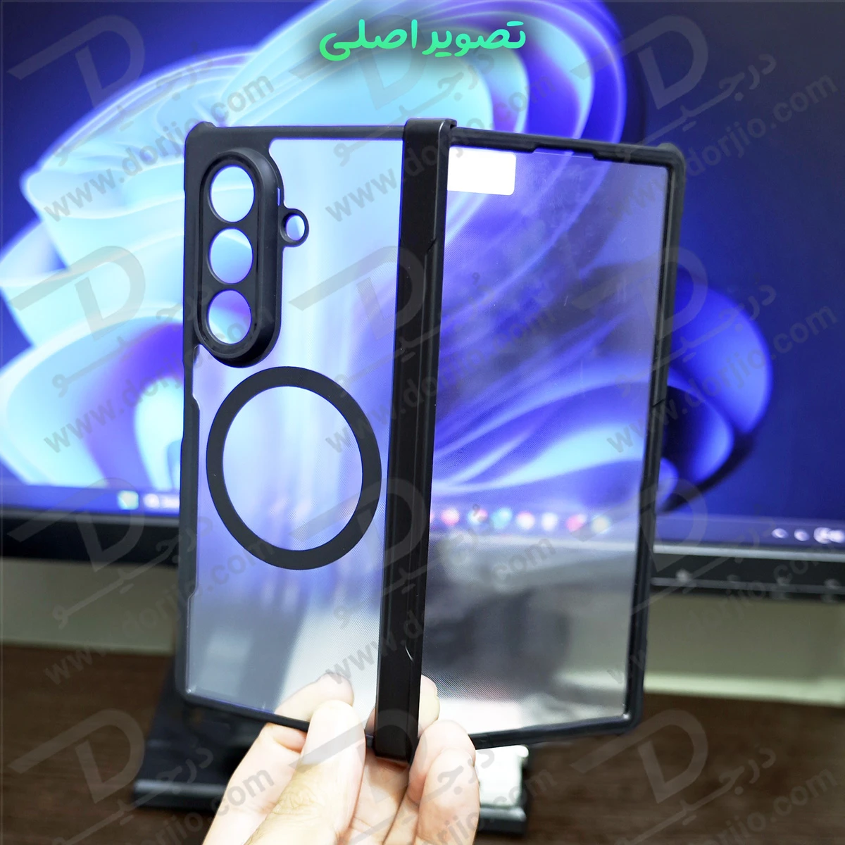 گارد کریستالی مگ سیف Samsung Galaxy Z Fold 7 مارک XUNDD سری Beatle Magnetic