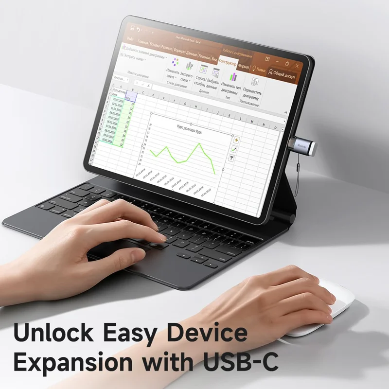 تبدیل OTG پورت 3.0 USB-A به USB-C برند Mcdodo مدل OT-7400