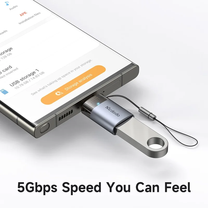 تبدیل OTG پورت 3.0 USB-A به USB-C برند Mcdodo مدل OT-7400