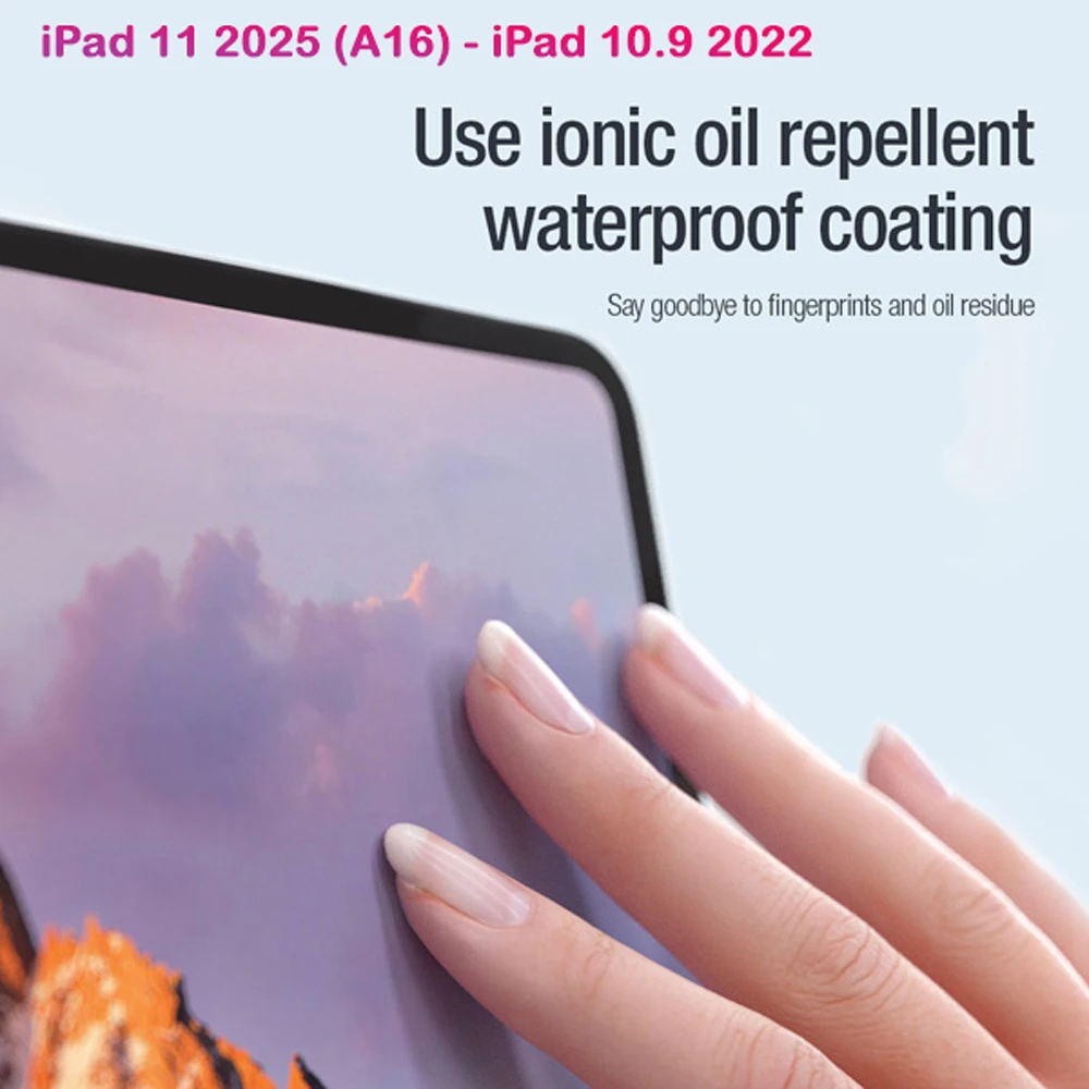 خرید برچسب صفحه نمایش تبلت iPad 11 2025 ( A16 ) مارک نیلکین مدل Pure series AR Film