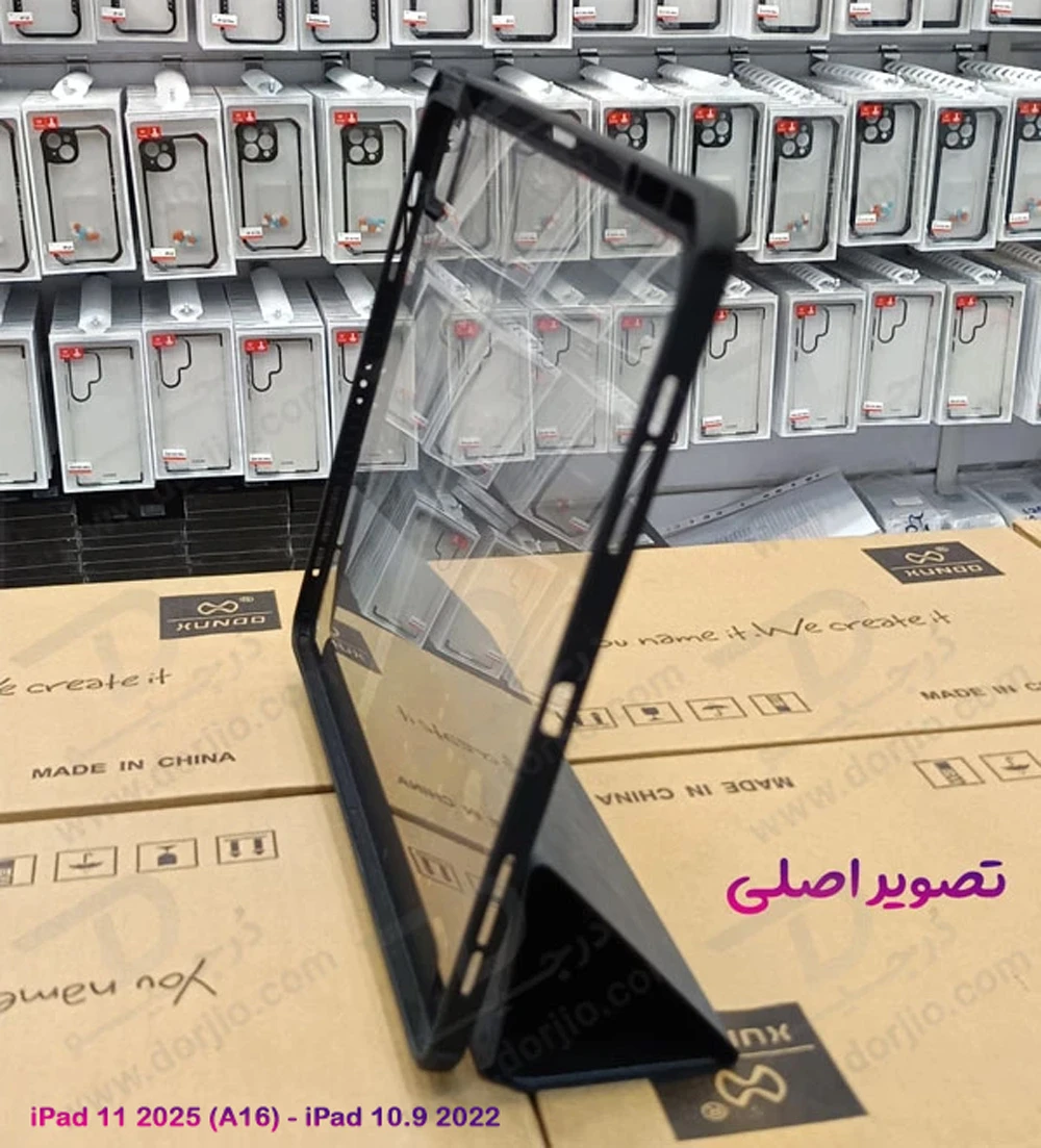 خرید فلیپ کاور پشت شفاف ضد ضربه تبلت iPad 11 2025 ( A16 ) مارک XUNDD سری Beatle Dream