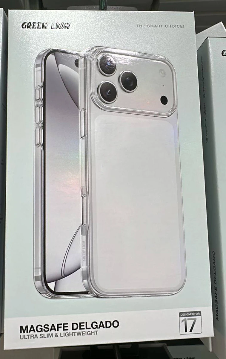 خرید قاب Delgado تمام شفاف iPhone 17 مارک Green Lion خرید قاب Delgado تمام شفاف iPhone 17 مارک Green Lion