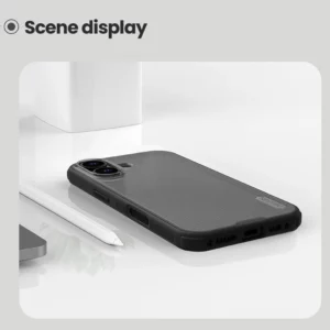 خرید قاب دودی ضدضربه iPhone 17 مارک نیلکین مدل Super Frosted Shield Pro Clear