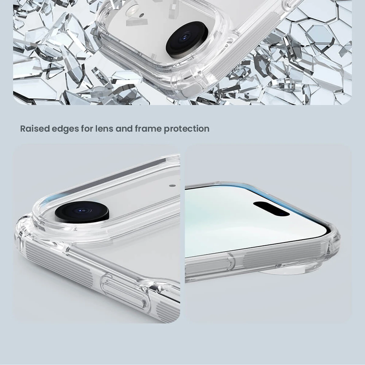 خرید قاب شفاف iPhone 17 Air مارک نیلکین مدل Nature TPU Pro خرید قاب شفاف iPhone 17 Air مارک نیلکین مدل Nature TPU Pro