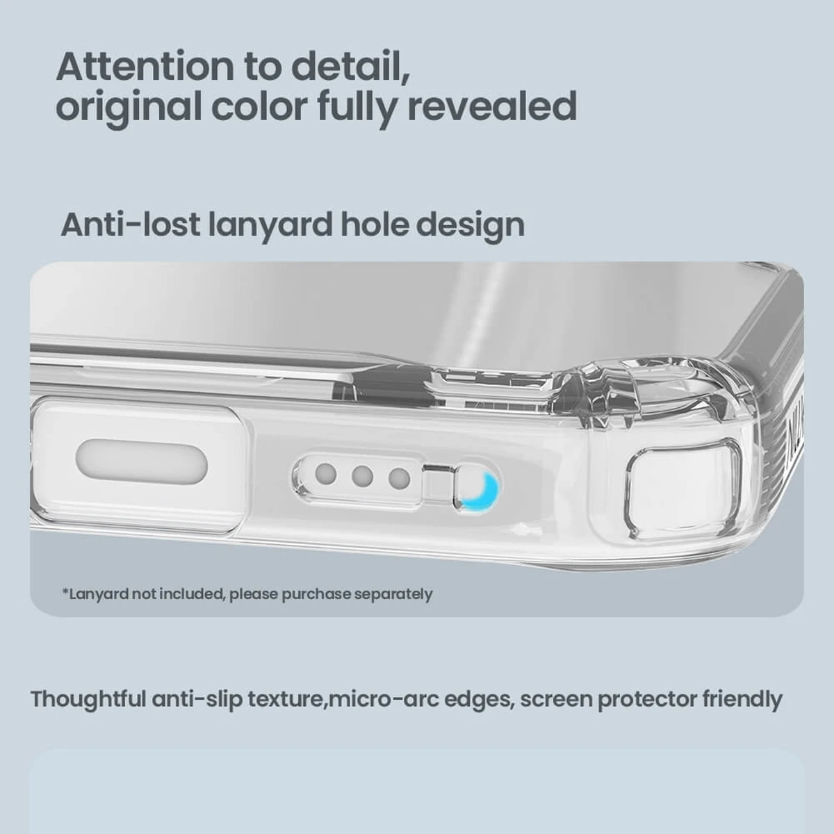 خرید قاب شفاف iPhone 17 مارک نیلکین مدل Nature TPU Pro