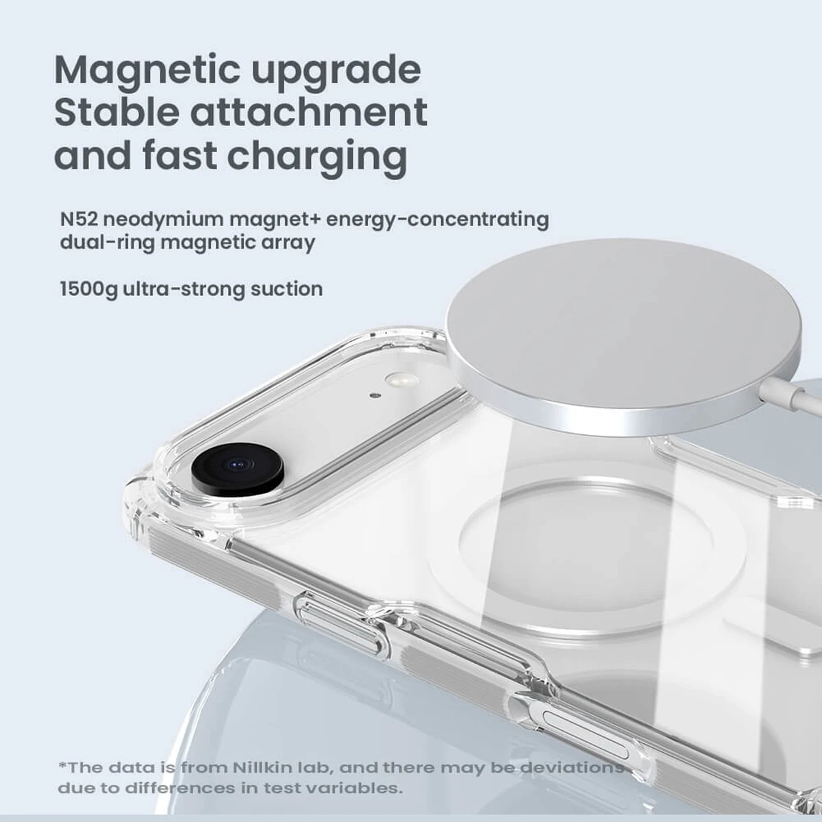 خرید قاب شفاف مگ سیف iPhone 17 Air مارک نیلکین مدل Nature TPU Pro Magnetic خرید قاب شفاف مگ سیف iPhone 17 Air مارک نیلکین مدل Nature TPU Pro Magnetic