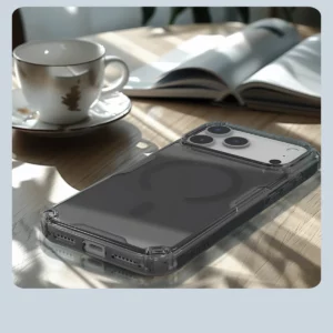 خرید قاب شفاف مگ سیف iPhone 17 Pro Max مارک نیلکین مدل Nature TPU Pro Magnetic