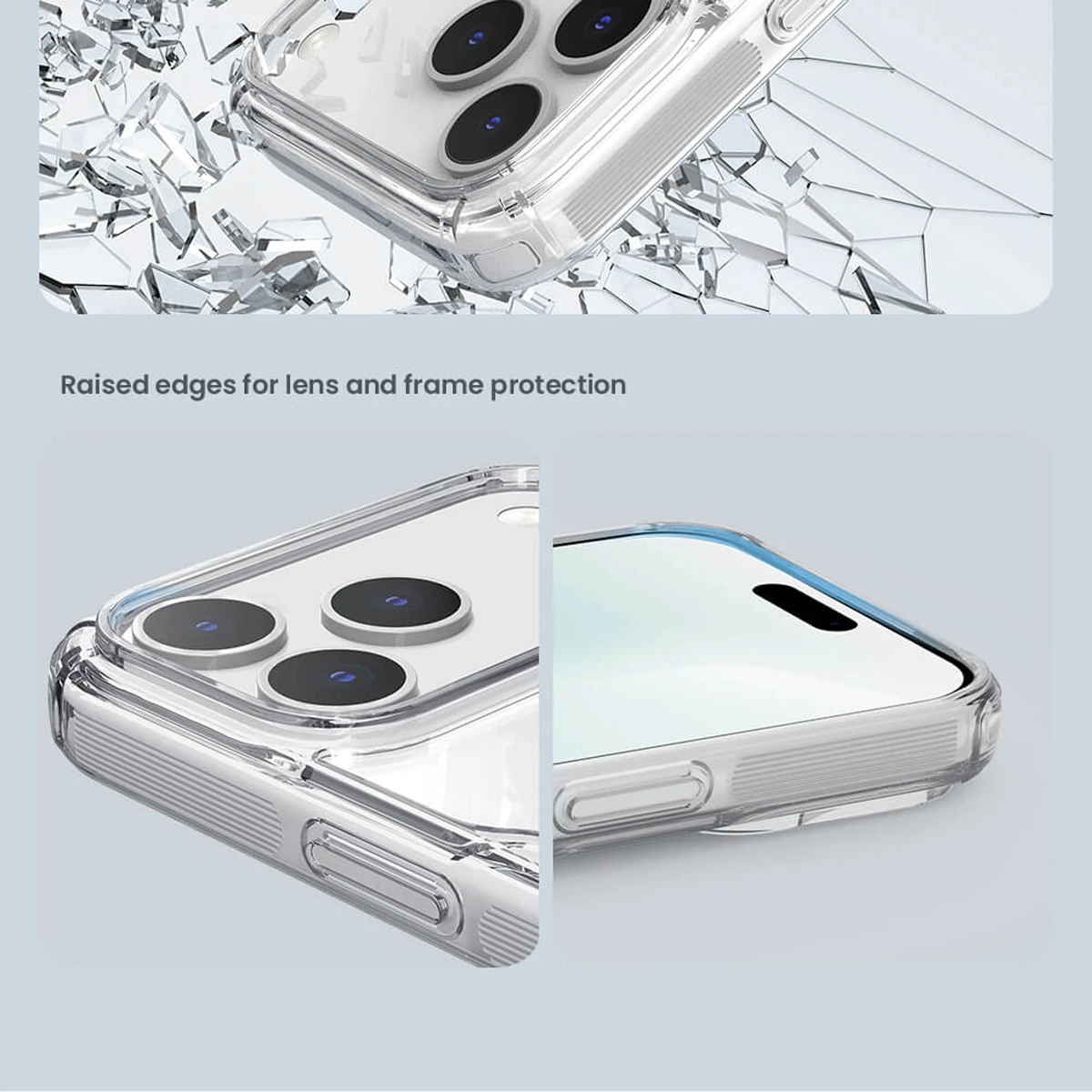 خرید قاب شفاف مگ سیف iPhone 17 Pro مارک نیلکین مدل Nature TPU Pro Magnetic