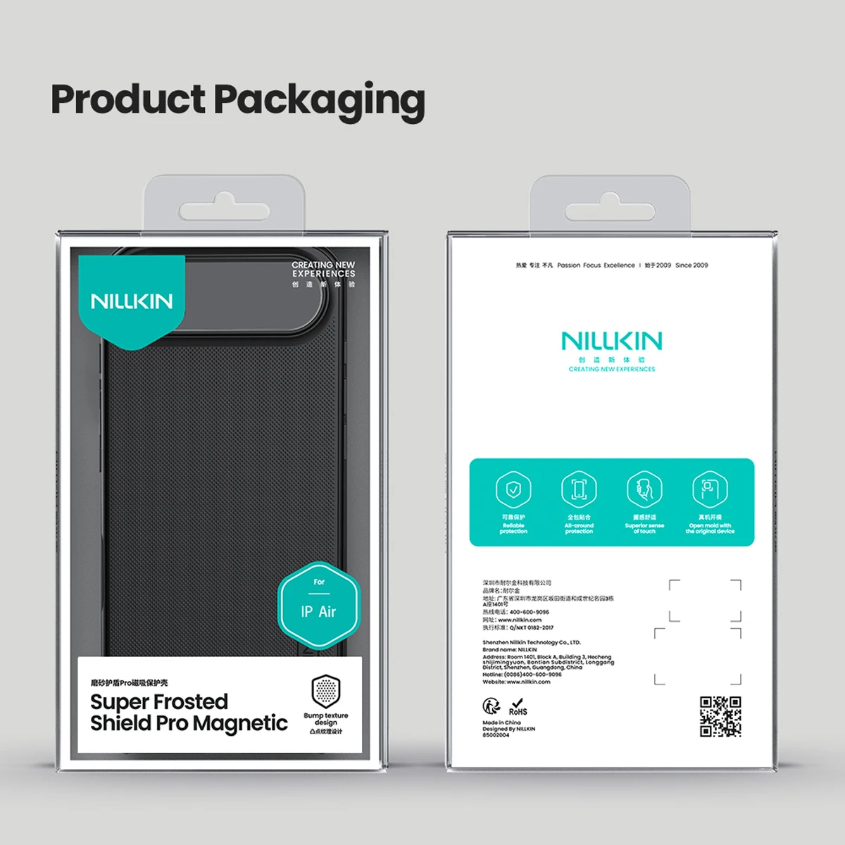 خرید قاب ضد ضربه مگنتی iPhone 17 Air مارک نیلکین مدل Super Frosted Shield Pro Magnetic خرید قاب ضد ضربه مگنتی iPhone 17 Air مارک نیلکین مدل Super Frosted Shield Pro Magnetic