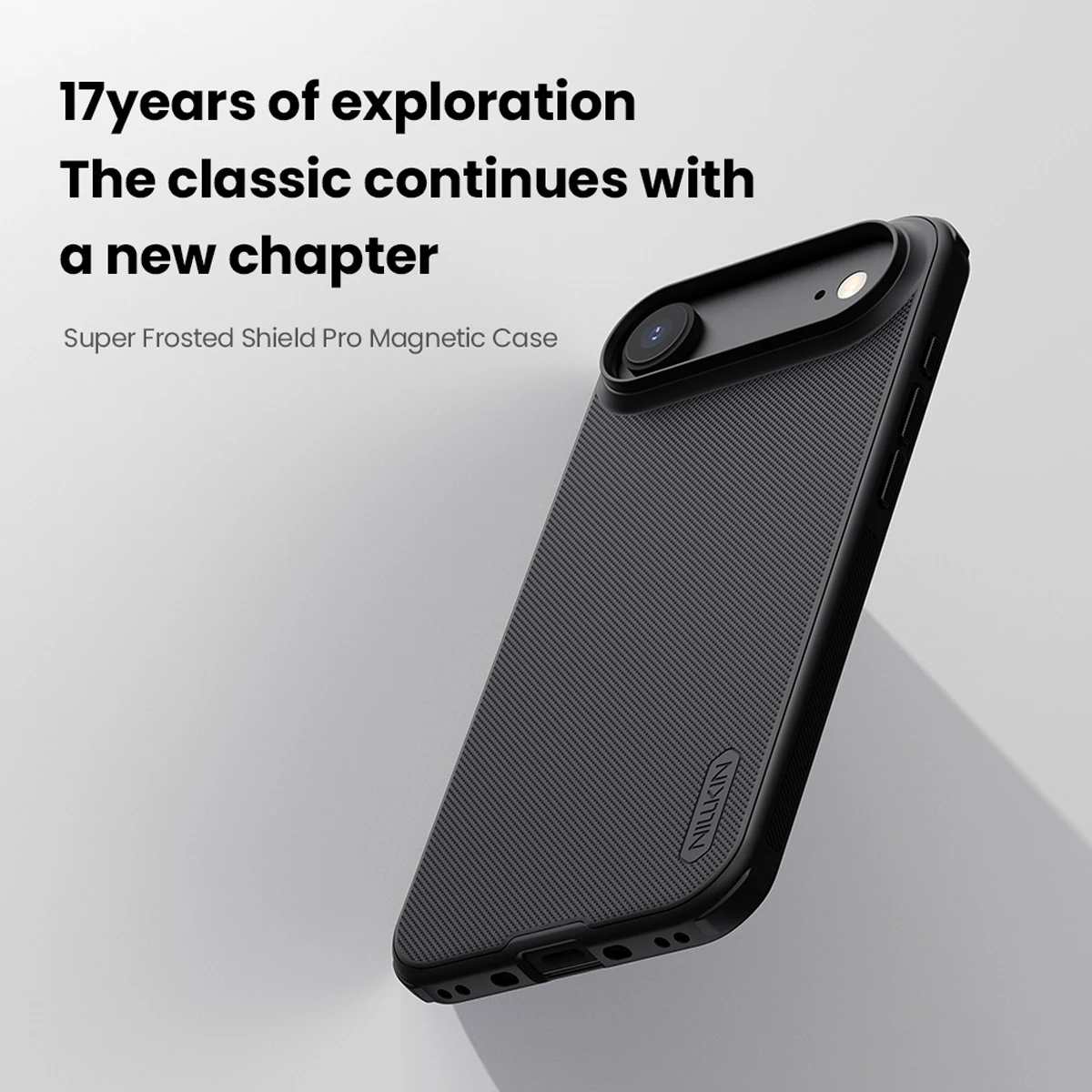 خرید قاب ضد ضربه مگنتی iPhone 17 Air مارک نیلکین مدل Super Frosted Shield Pro Magnetic خرید قاب ضد ضربه مگنتی iPhone 17 Air مارک نیلکین مدل Super Frosted Shield Pro Magnetic