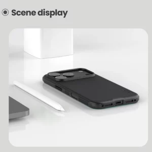 خرید قاب ضد ضربه مگنتی iPhone 17 Pro Max مارک نیلکین مدل Super Frosted Shield Pro Magnetic