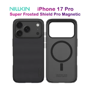 قاب ضد ضربه مگنتی iPhone 17 Pro مارک نیلکین مدل Super Frosted Shield Pro Magnetic