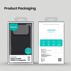 خرید قاب ضد ضربه مگنتی iPhone 17 Pro مارک نیلکین مدل Super Frosted Shield Pro Magnetic