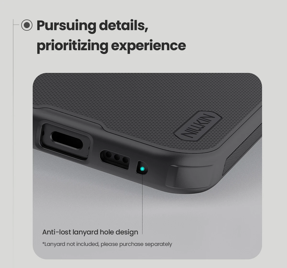 خرید قاب ضد ضربه مگنتی iPhone 17 مارک نیلکین مدل Super Frosted Shield Pro Magnetic