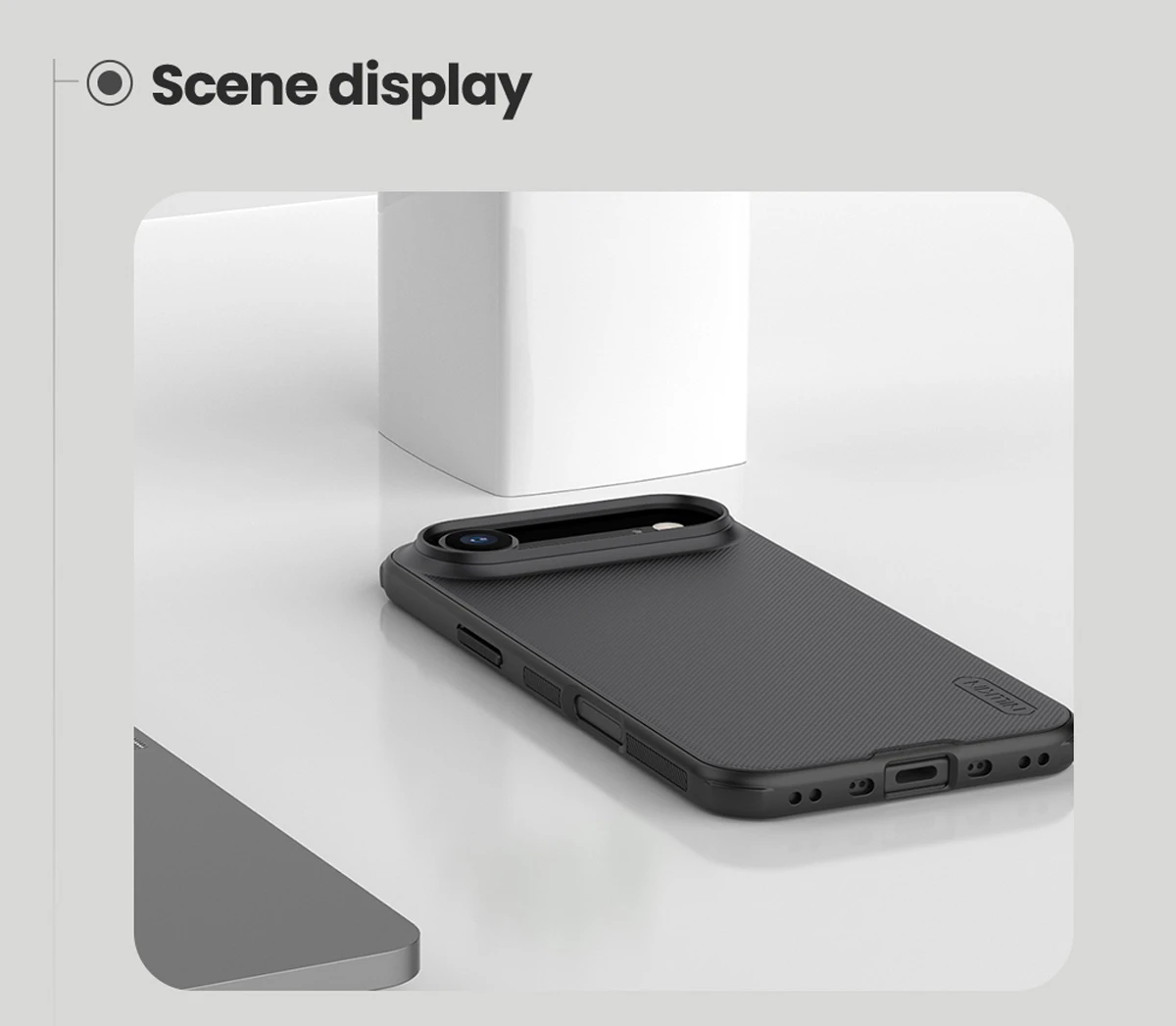 خرید قاب ضدضربه iPhone 17 Air مارک نیلکین مدل Super Frosted Shield Pro