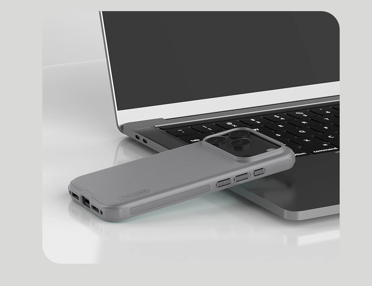 خرید قاب ضدضربه iPhone 17 Pro Max مارک نیلکین مدل Super Frosted Shield Pro خرید قاب ضدضربه iPhone 17 Pro Max مارک نیلکین مدل Super Frosted Shield Pro