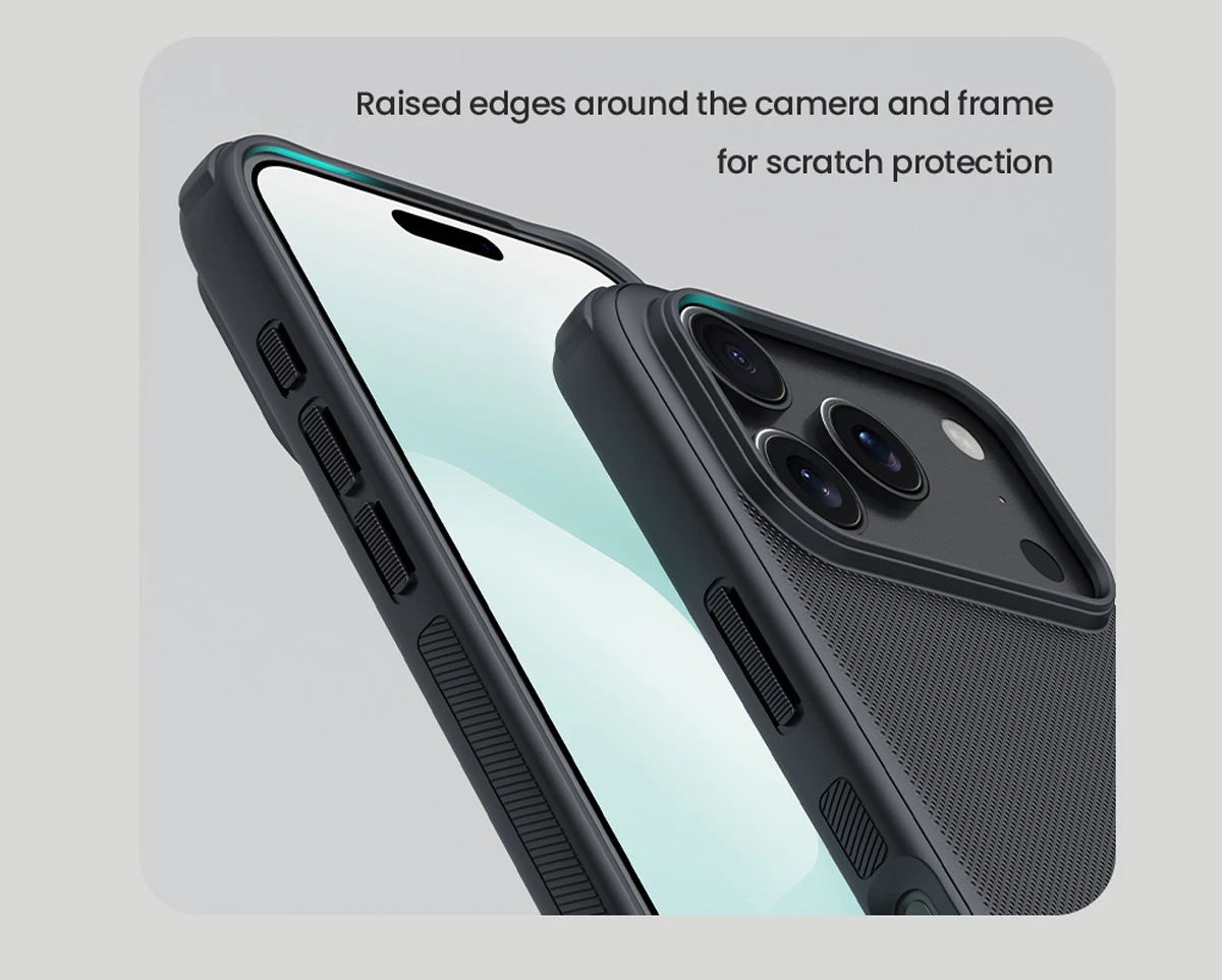 خرید قاب ضدضربه iPhone 17 Pro Max مارک نیلکین مدل Super Frosted Shield Pro خرید قاب ضدضربه iPhone 17 Pro Max مارک نیلکین مدل Super Frosted Shield Pro