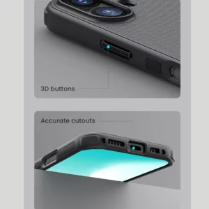 خرید قاب ضدضربه iPhone 17 مارک نیلکین مدل Super Frosted Shield Pro