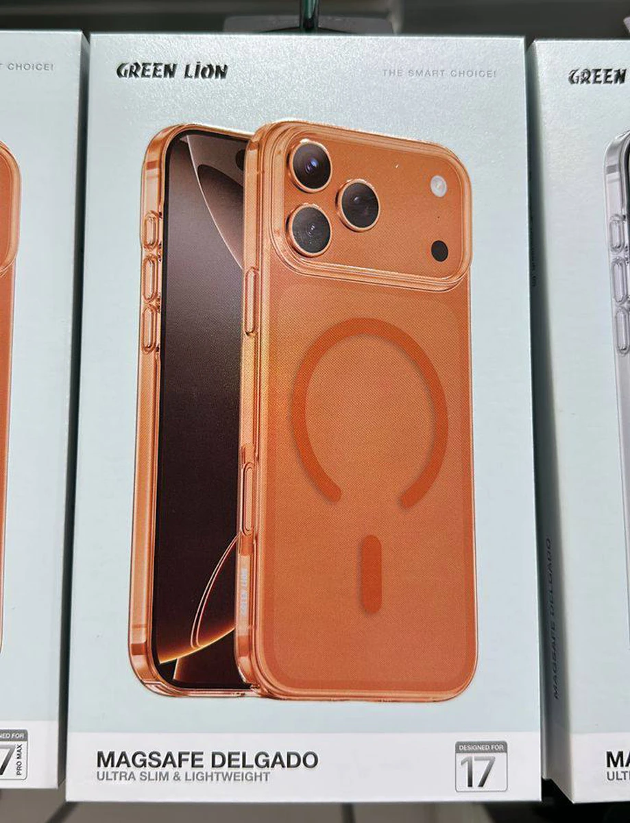 خرید قاب مگ سیف Delgado تمام شفاف iPhone 17 مارک Green Lion