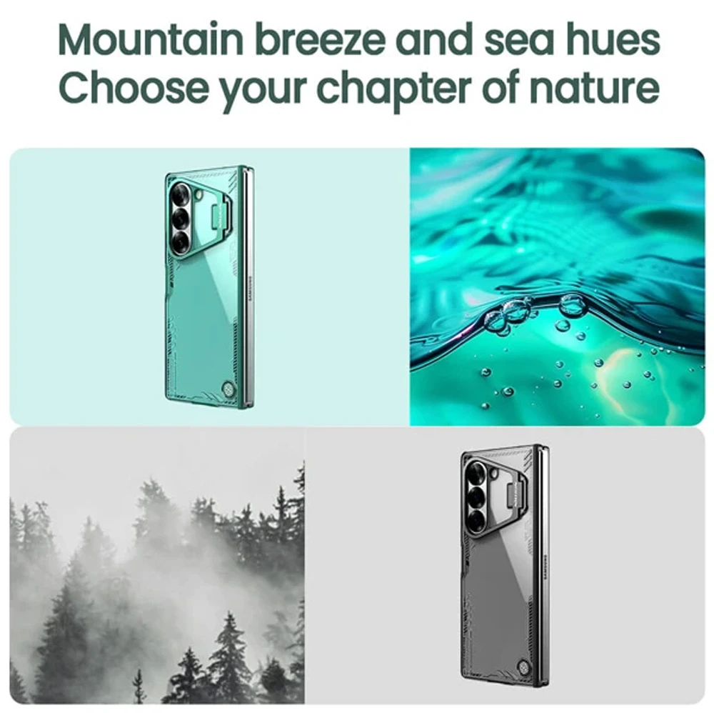 خرید قاب کریستالی استند دار Samsung Galaxy Z Fold 7 مارک نیلکین مدل Iceblade Fold خرید قاب کریستالی استند دار Samsung Galaxy Z Fold 7 مارک نیلکین مدل Iceblade Fold