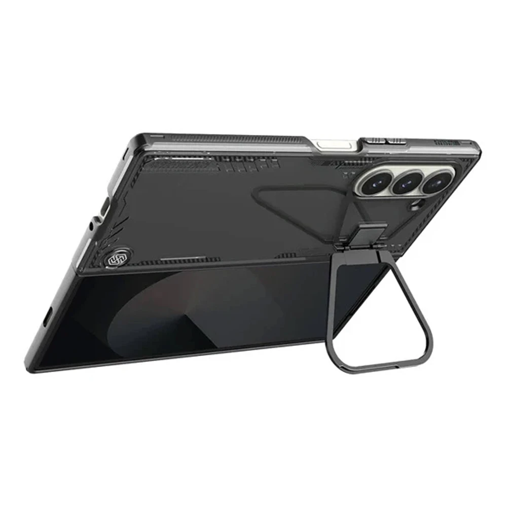 خرید قاب کریستالی استند دار Samsung Galaxy Z Fold 7 مارک نیلکین مدل Iceblade Fold